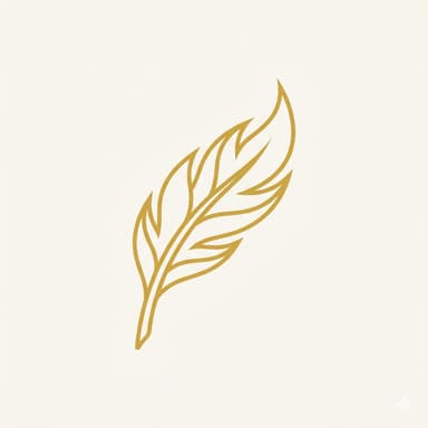 Golden feather — symbol of angelnumber.guide